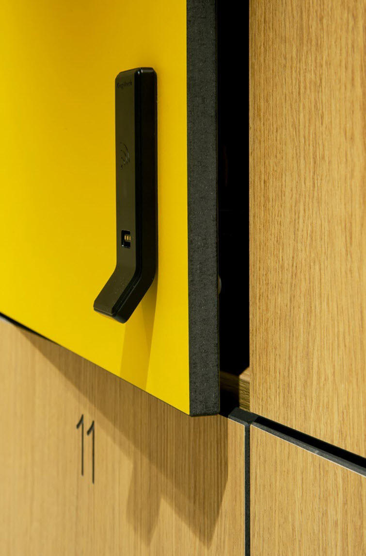 Decorative Compact MDF voor lockers bij Agristo